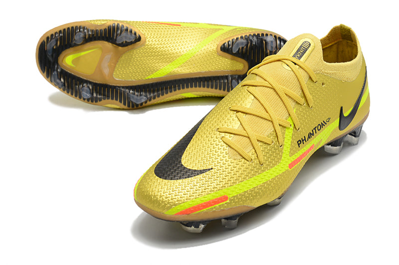 Chuteira Campo Nike Phantom GT2 Elite Amarela