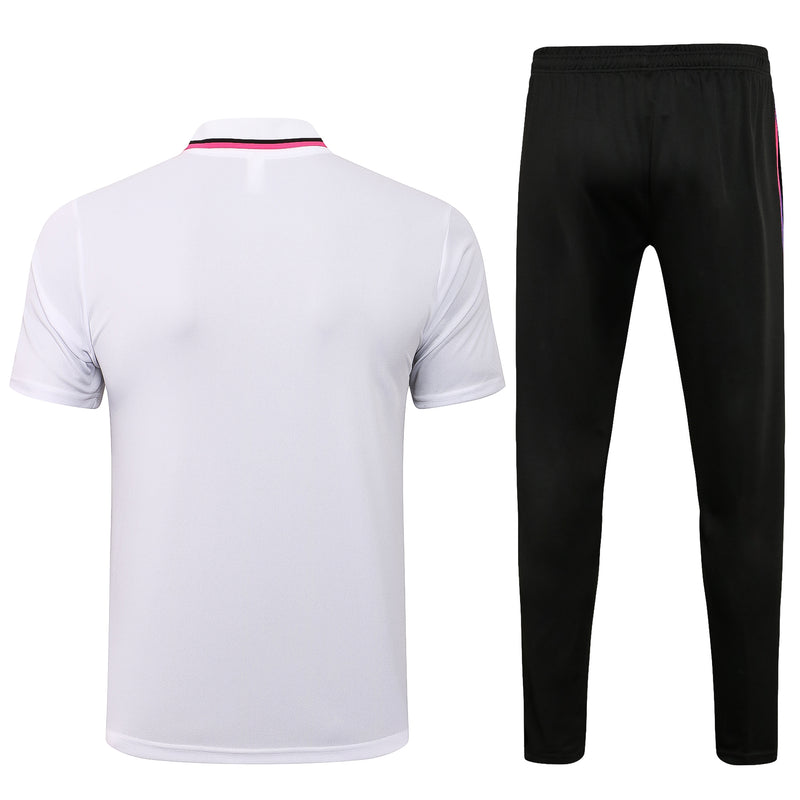 Conjunto de Treino do PSG 2021/22 Camisa Polo e Calça de Treino