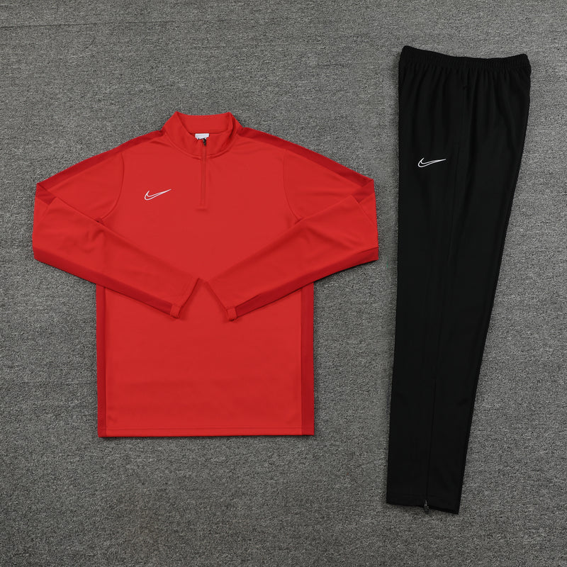 Conjunto Nike Dri-Fit Academy Vermelho e Preto