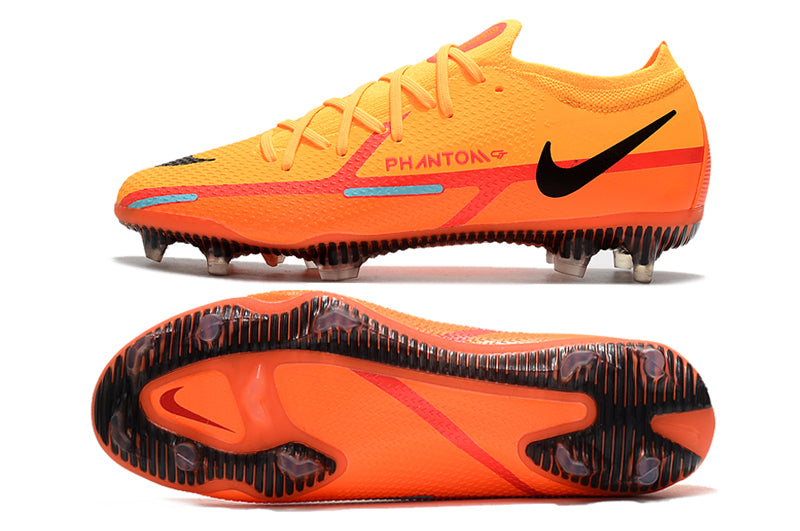 Chuteira Campo Nike Phantom GT2 Elite Laranja