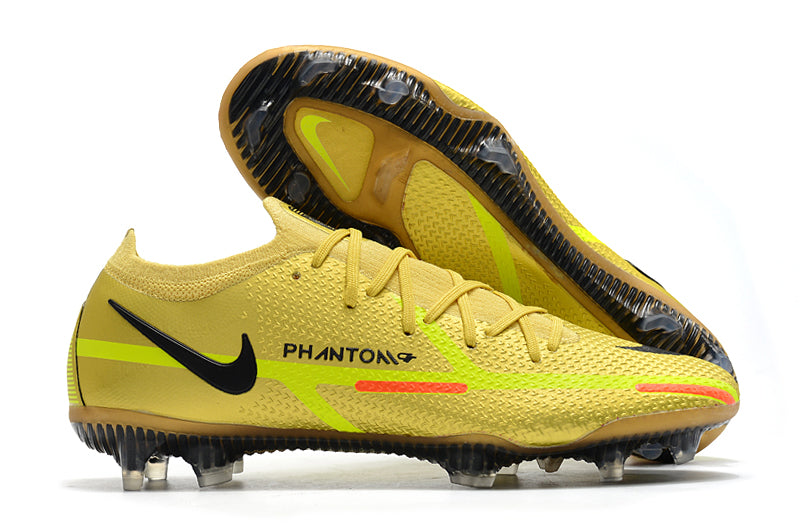 Chuteira Campo Nike Phantom GT2 Elite Amarela