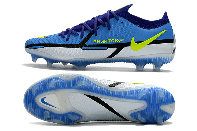 Chuteira Campo Nike Phantom GT2 Elite Azul