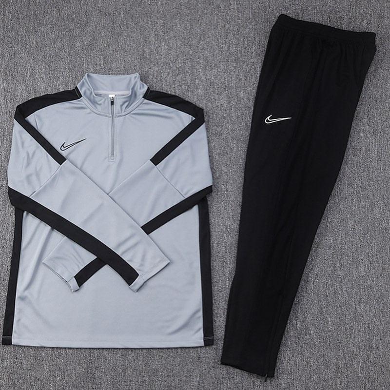 Conjunto Nike Academy Cinza e Preto - Lp Sports Wear 