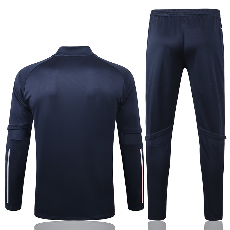 Kit de Treino Juventus 2020/21 Meio Cinza Escuro