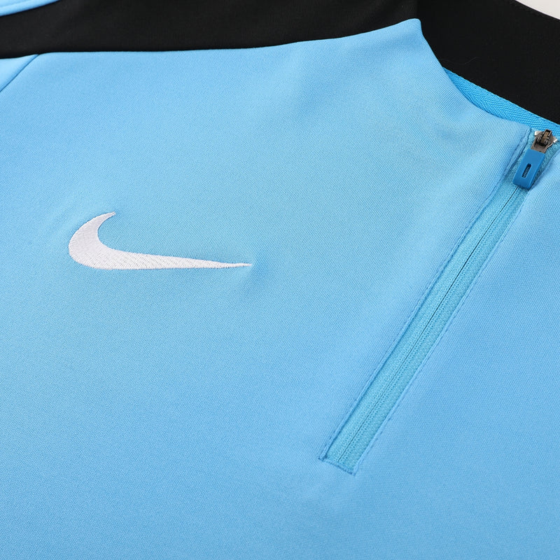 Conjunto Nike dri-Fit Azul x Preto