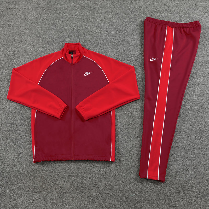 Conjunto Nike Azul Vermelho