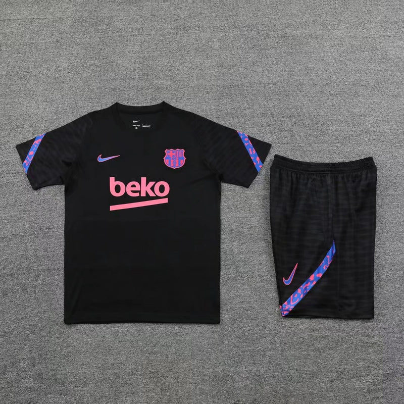 Camisa e Short Barcelona Treino 20/21