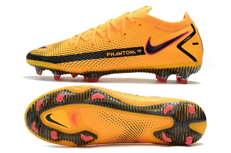 Chuteira Campo Nike Phantom GT2 Elite Laranjaa