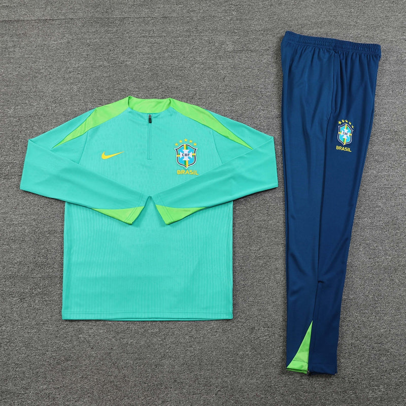 Kit de Treino Brasil 2024/25 Meio Zíper