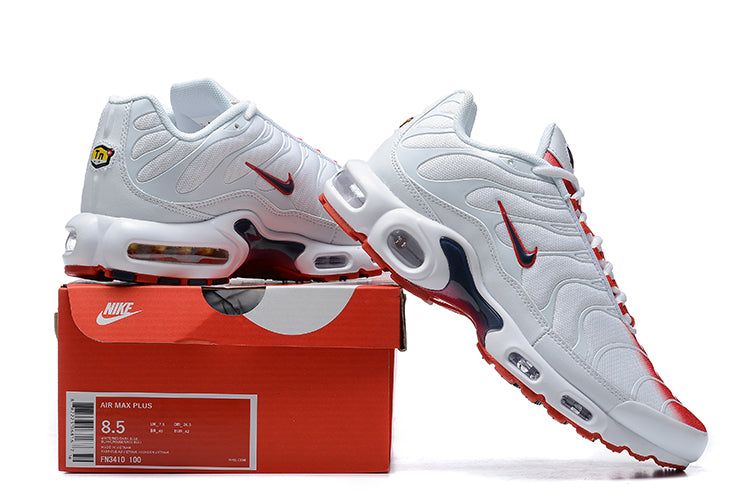 Tênis Air Max Plus "White Red" Masculino