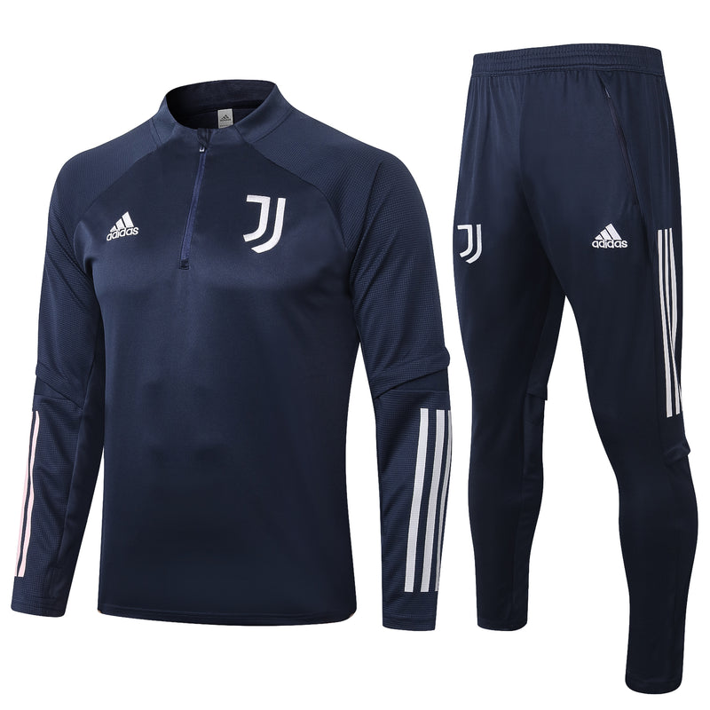 Kit de Treino Juventus 2020/21 Meio Cinza Escuro