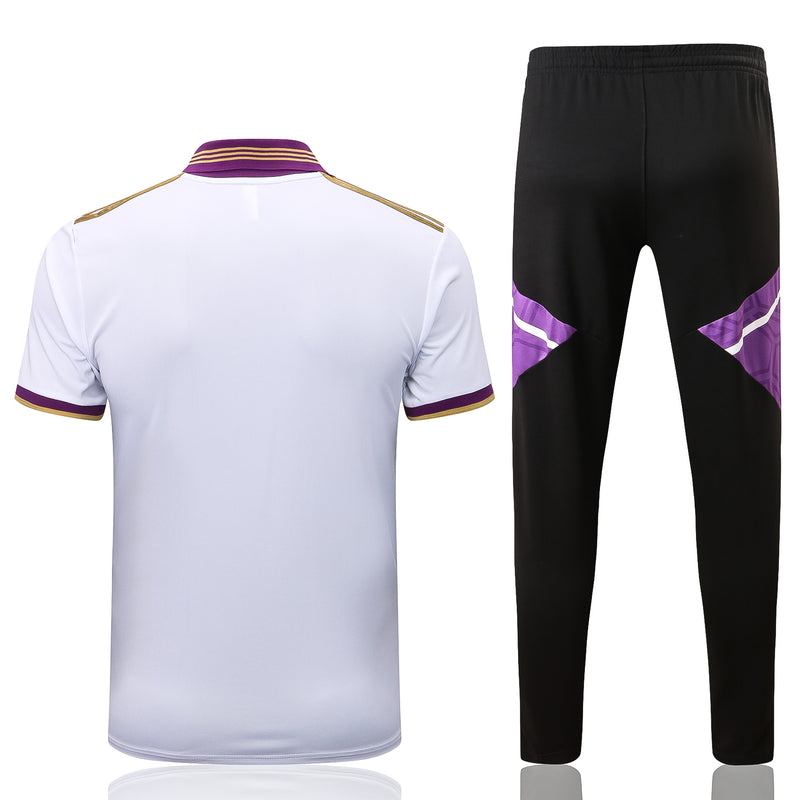 Conjunto de Treino do Real Madrid 2022/23 Camisa Polo e Calça de Treino