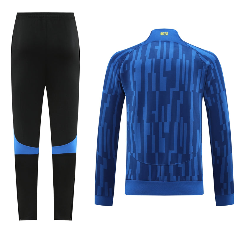 Conjunto Agasalho de Treino Inter de Milan 2023/24 Zíper Longo