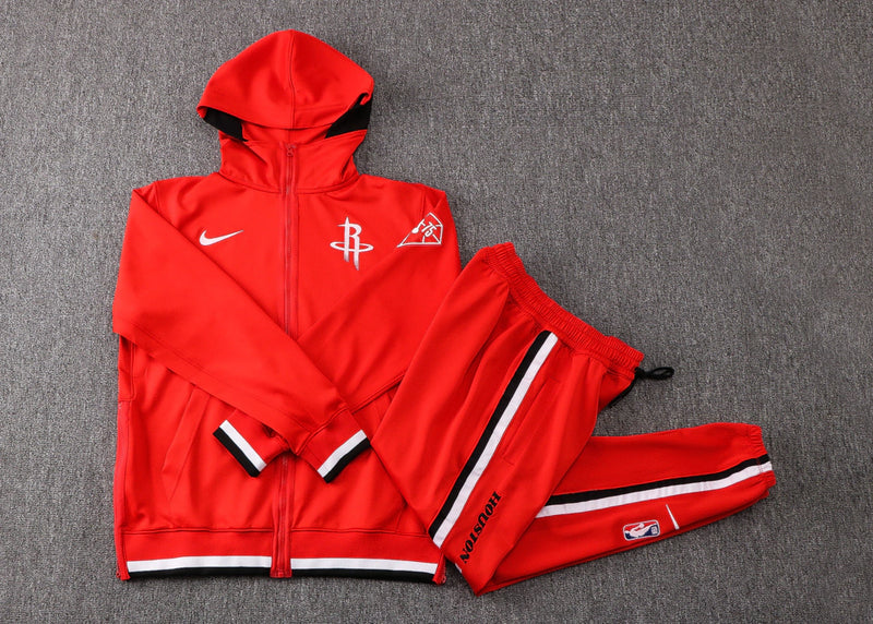 Conjunto Agasalho- Nike NBA Thermaflex - Houston Rockets - 75 Anos