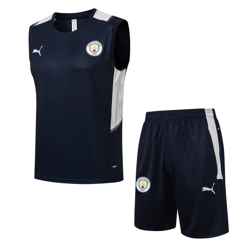 Regata e Short Manchester City Treino 21/22