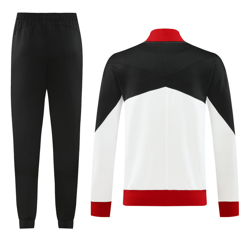 Conjunto Agasalho de Treino LiverPool 2024/25 Zíper Longo