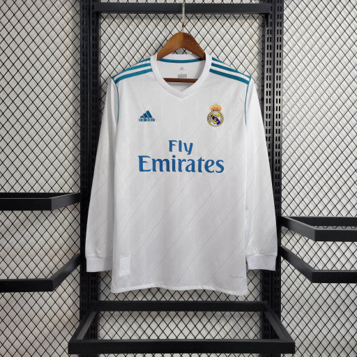 Camisa Manga Longa do Real Madrid 2017/18 Home