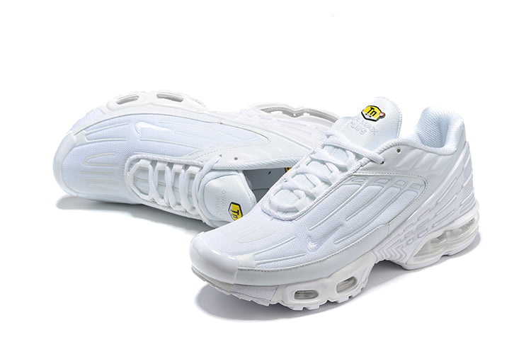 Tênis Air Max Plus 3 “Triple white” Masculino