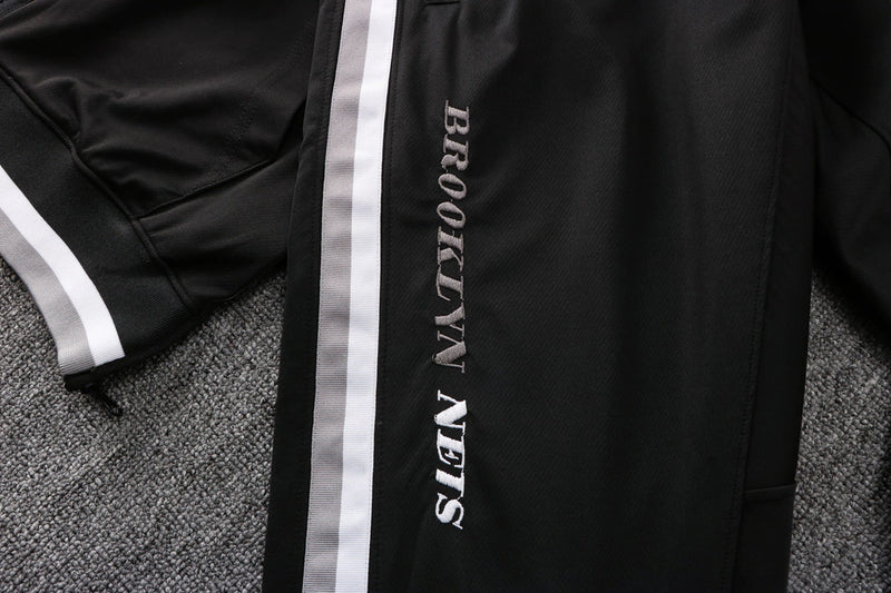 Conjunto NBA - Nike NBA Thermaflex - Brooklyn Nets - 75 Anos