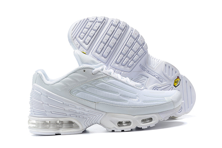 Tênis Air Max Plus 3 “Triple white” Masculino