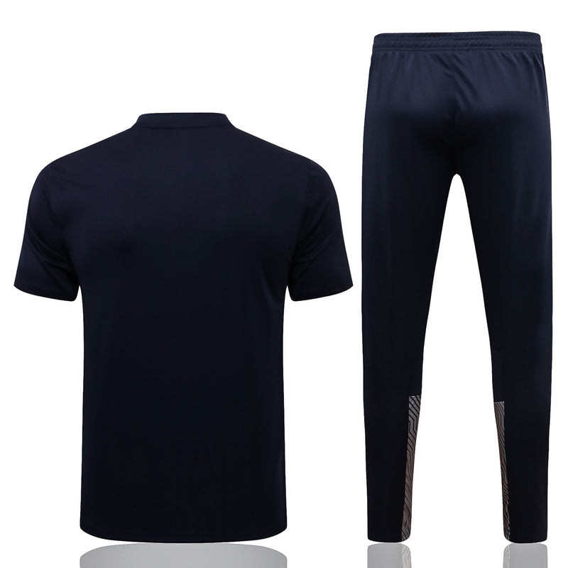 Conjunto de Treino do Manchester City 2021/22 Camisa Polo e Calça de Treino