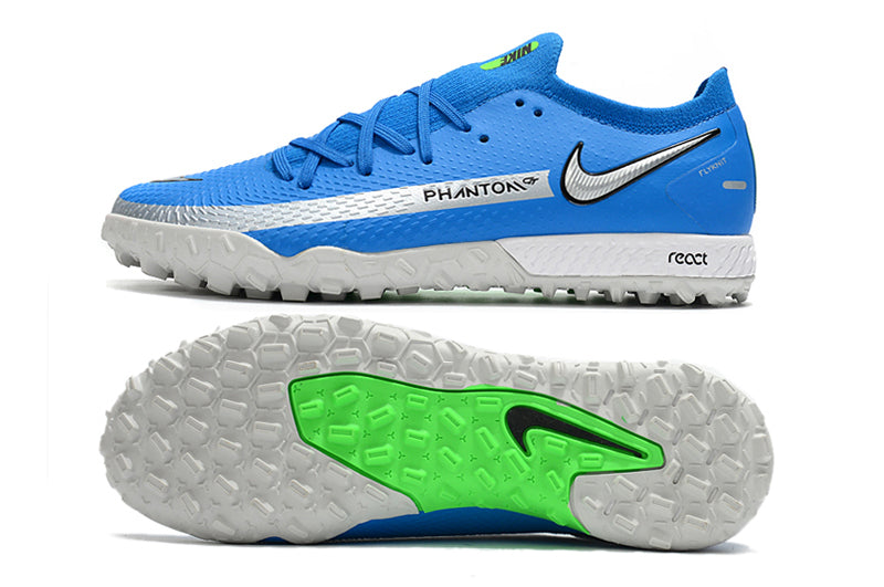 Chuteira Society Nike Phantom GT Pro Azul