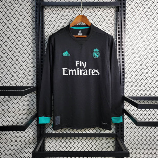 Camisa Manga Longa do Real Madrid 2017/18 Away