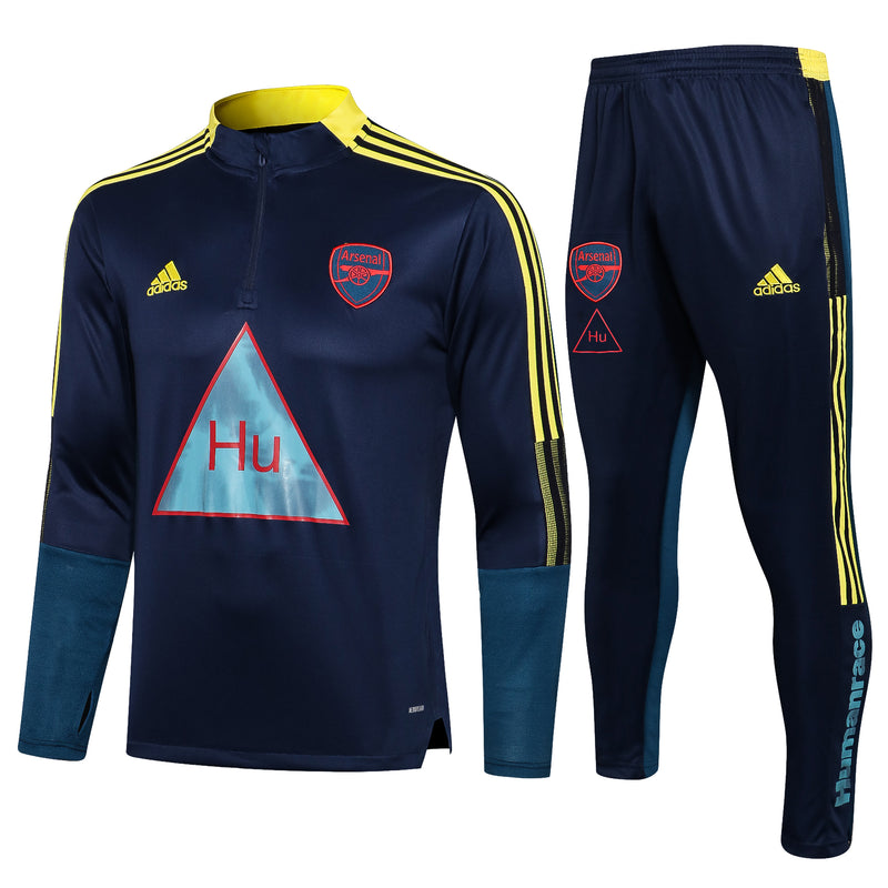 Kit de Treino Arsenal 2020/21 Meio Zíper