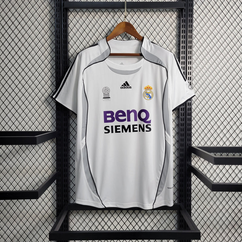 Camisa do Real Madrid Retrô 2006/2007 Home