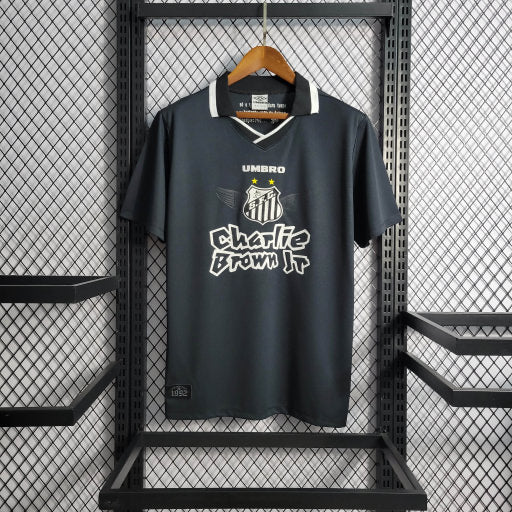 Camisa do Santos Charlie Brown Black Edição Limitada 2022/23