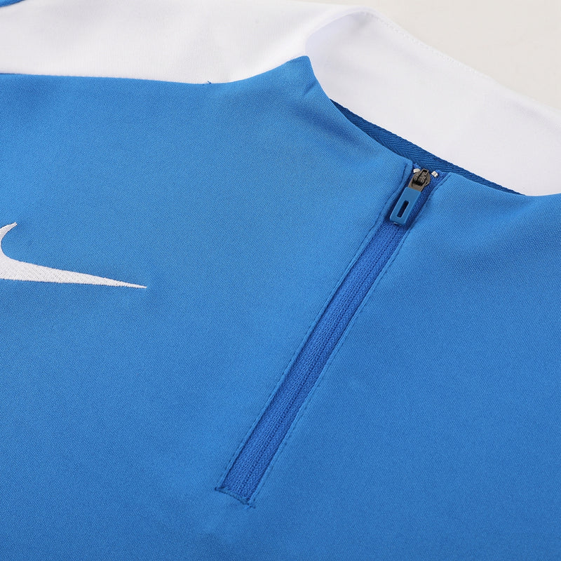 Conjunto Nike dri-Fit Azul x Branco