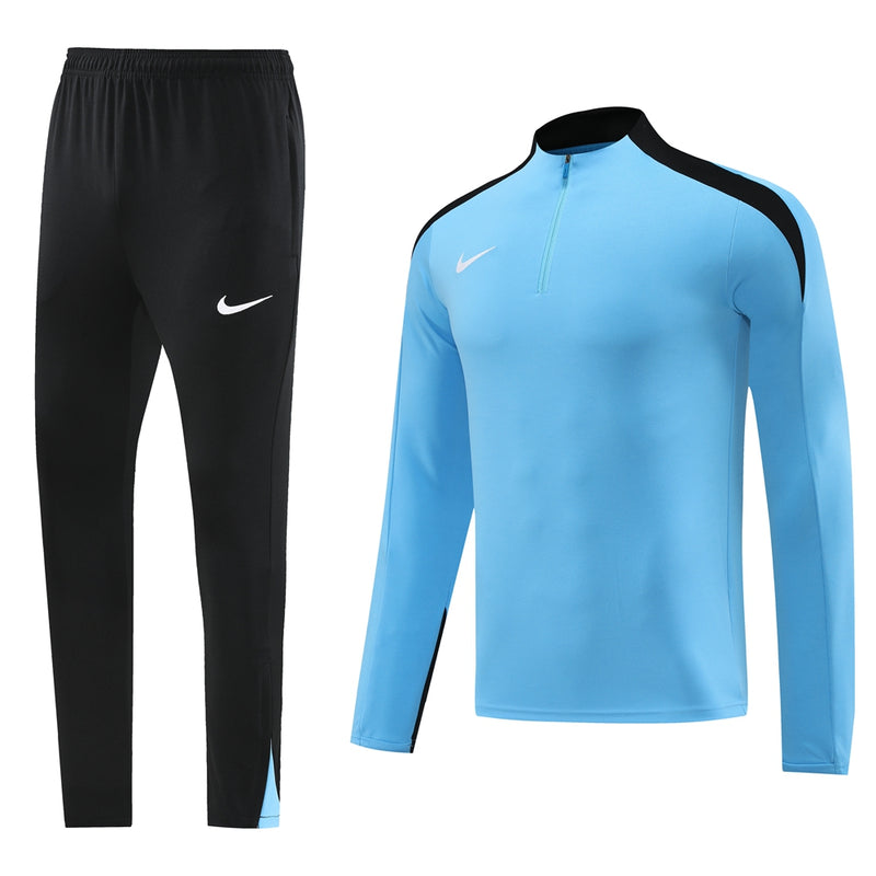 Conjunto Nike dri-Fit Azul x Preto