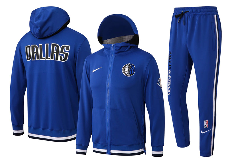 Conjunto Agasalho- Nike NBA Thermaflex - Dallas Mavericks - 75 Anos