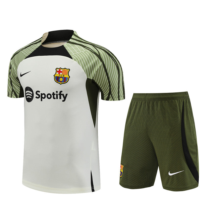 Camisa e Short Barcelona Treino 23/24