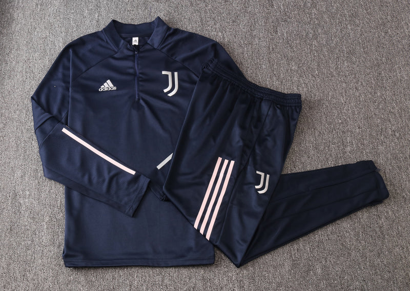 Kit de Treino Juventus 2020/21 Meio Cinza Escuro