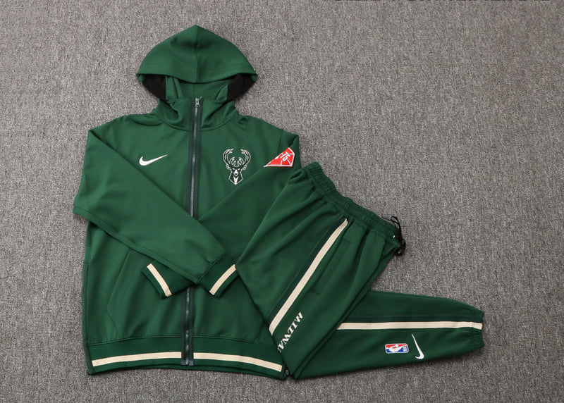 Conjunto NBA - Nike NBA Thermaflex - Milwaukee Bucks - 75 Anos