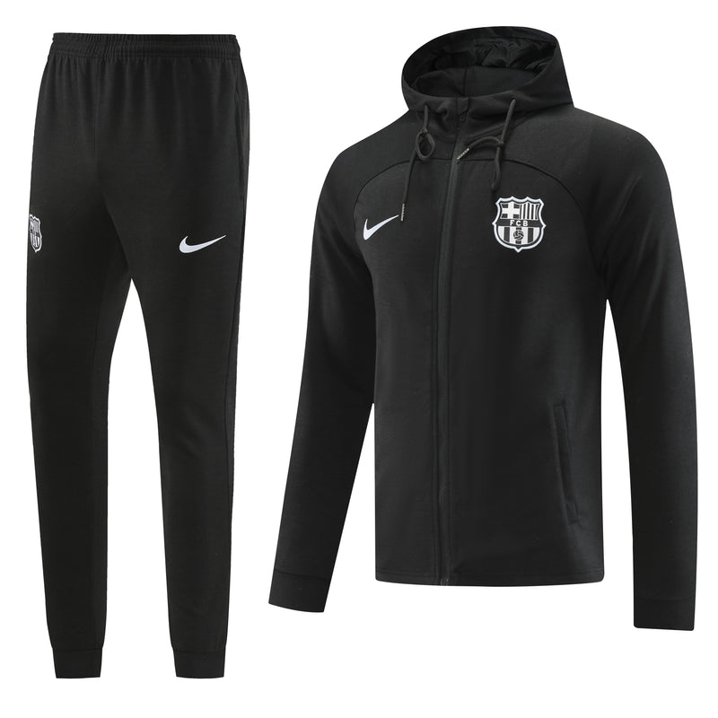 Conjunto Moletom Barcelona 2022/23 Black