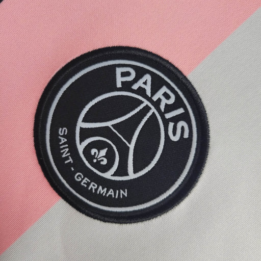 Camisa do PSG 2021/22 Branca e Rosa