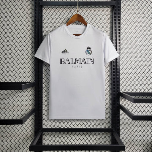 Camisa Real Madrid X Balmain 2023/24 Concept Branca