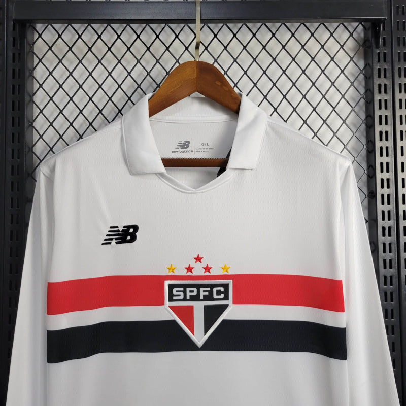 Camisa Manga Longa do São Paulo 2024/25 Home