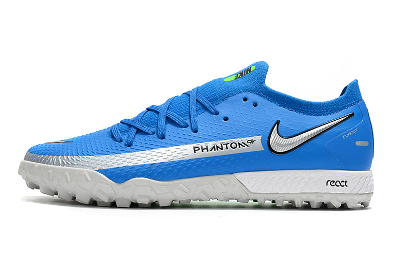 Chuteira Society Nike Phantom GT Pro Azul