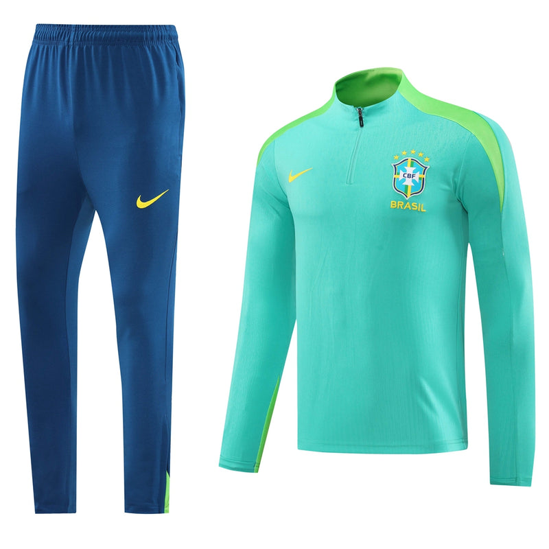 Kit de Treino Brasil 2024/25 Meio Zíper