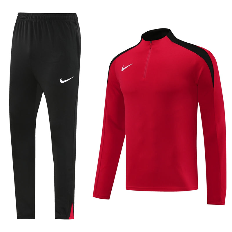 Conjunto Nike dri-Fit Vermelho x Preto