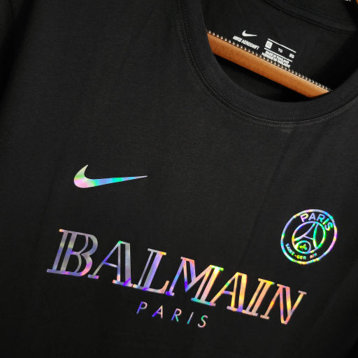 Camisa PSG X Balmain 2023/24 Preta