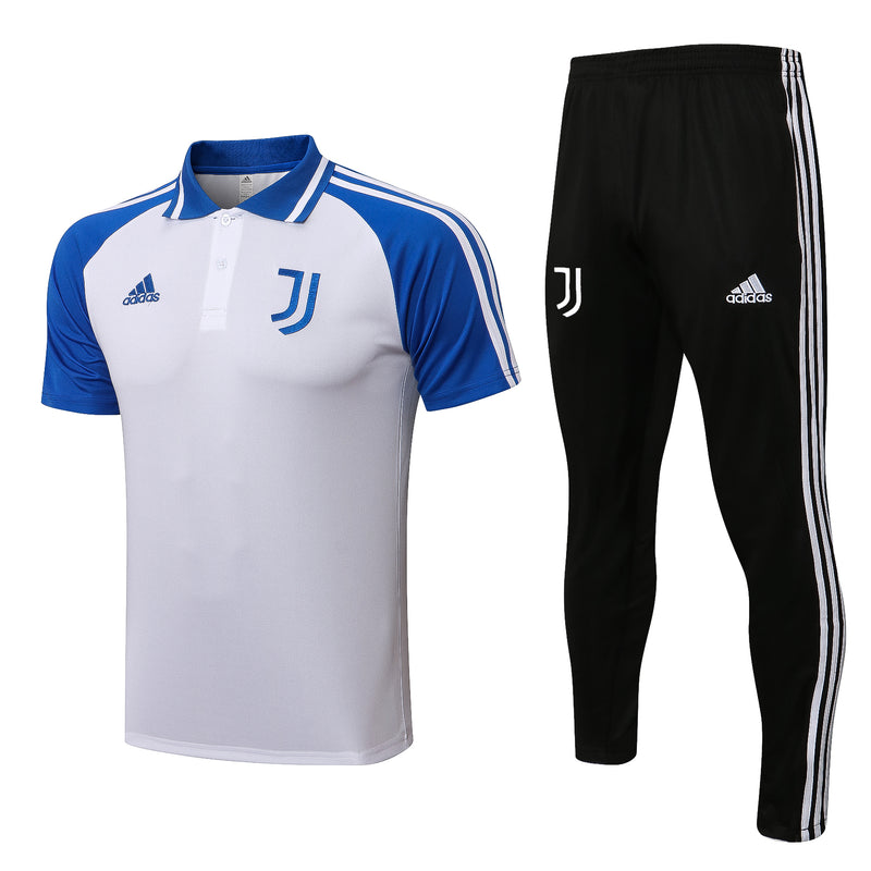 Conjunto de Treino Juventus 2021/22 Camisa Polo e Calça de Treino