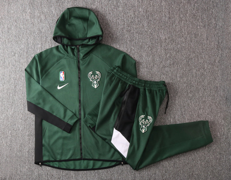 Conjunto NBA - Nike Thermaflex Showtime - Milwaulkee Bucks