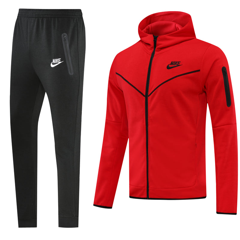 Nike Tech Fleece Vermelho e Preto