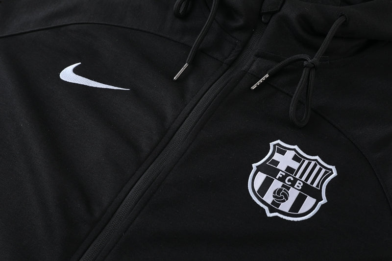 Conjunto Moletom Barcelona 2022/23 Black