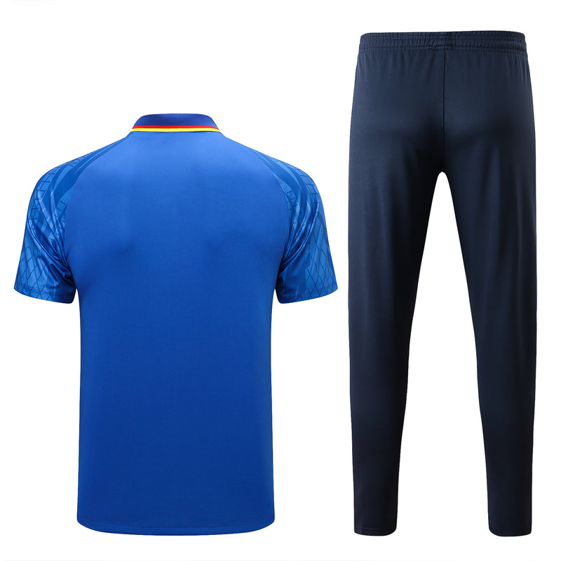 Conjunto de Treino da França 2022/23 Camisa Polo e Calça de Treino