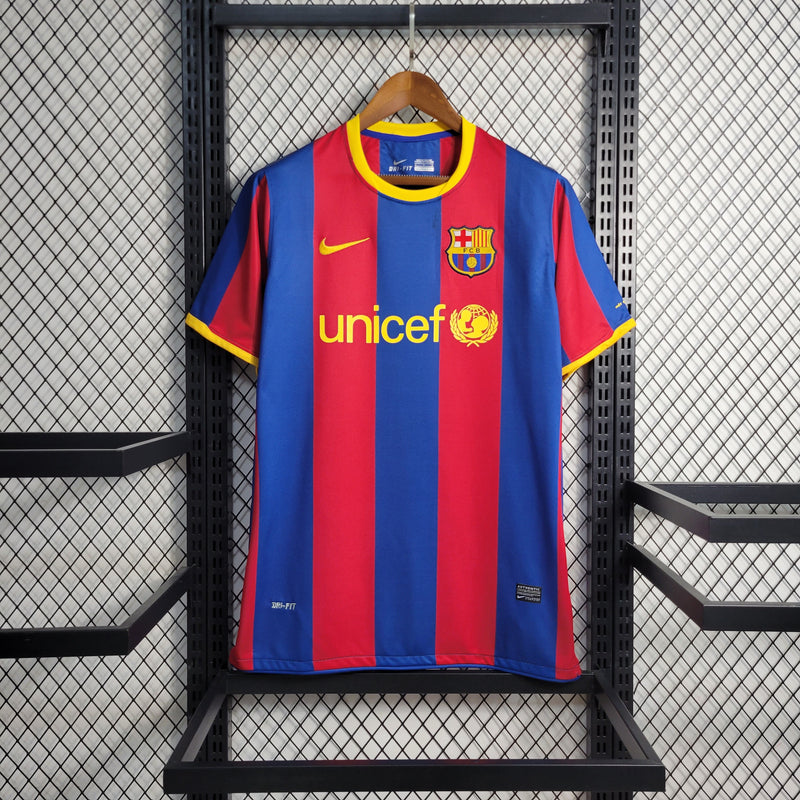 Camisa do Barcelona Retrô 2010/11 Home